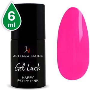 Juliana Nails Gel Lack Happy Peppy Pink, Flasche 6 ml Rosa Felice Peppy