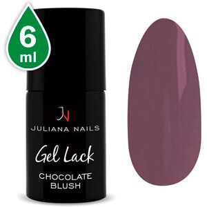 Juliana Nails Gel Lack Nude Chocolate Blush, bottiglia 6 ml Cioccolato Blush