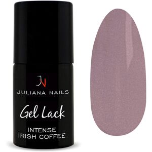 Juliana Nails Gel Lack Glitter/Shimmer Intense Irish Coffee, Flasche 6 ml Caffè irlandese intenso