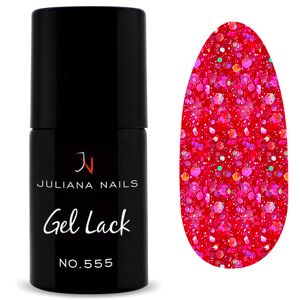 Juliana Nails Gel Lack Glitter/Shimmer NO. 555, Flasche 6 ml NO. 555