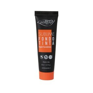 PUROBIO COSMETICS Sublime Fondotinta Fluido 02 Tubo 30 Ml