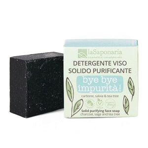 LA SAPONARIA Detergente Viso Solido Purificante Bye Bye Impurità 70 g