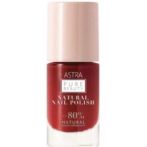 ASTRA Pure Beauty Natural Nail Polish 14 Red Salt Smalto Per Unghie