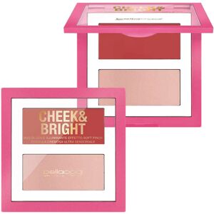 BellaOggi Italia BellaOggi Cheek & Bright Duo Blash E Illuminante Effetto Soft Pinch