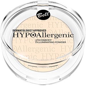 Bell HypoAllergenic HypoAllergenic Face & Body Illuminating Powder Illuminante Viso E Corpo Cool 01 6 gr