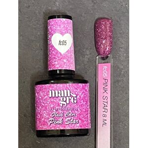 MANGRE' Smalto Semipermanente   Pink Star Fc05 8ml