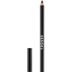 Trouss Make Up 12 Matita Occhi Morbida Kajal Colore Nero Intenso