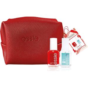 L'Oreal Essie Smalto Unghie + Base Coat + Pochette Rossa