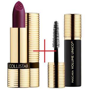 Collistar Rossetto Unico N 17 Viola + Mascara Volume Unico Formato Speciale