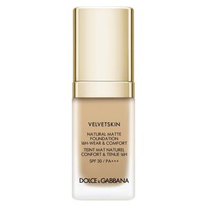 Dolce&Gabbana Velvetskin Natural Matte Foundation 16h-wear & Comfort Spf 30 / Pa+++ 30 ML