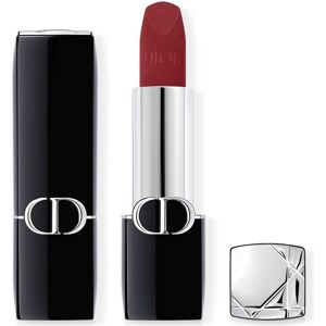 Christian Dior Rouge Rossetto Colore Couture – Finish Velvet E Satin – Trattamento Floreale Idratante – Lunga Tenuta