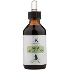 Alkemilla Oli e Macerati Olio di Avocado 100 ml Olio Vegetale Rigenerante e Protettivo