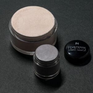 finis terre Bronzer Illuminante Beige Luminoso e Ombretto Grigio Scuro Moon Stone & Grey Stone