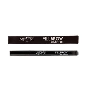 purobio Matite sopracciglia FillBrow Pen Brush 04 Penna Sopraccigliare Nero