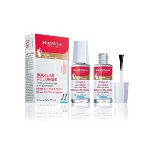 Mavala Bouclier De l'ongle - Rinforzante unghie 2 flaconi da 10 ml