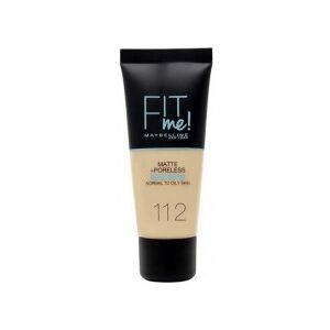 Maybelline Fit me Matte e Poreless - Fondotinta liquido n. 112 Soft Beige