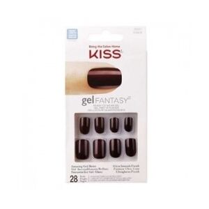 Kiss Gel fantasy - 28 unghie artificiali effetto gel - Colori assorititi