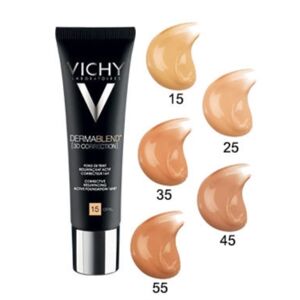 Vichy Make-up Linea Dermablend 3D Correction Fondotinta Elevata Coprenza 30ml 15