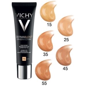 Vichy Make-up Linea Dermablend 3D Correction Fondotinta Elevata Coprenza 30ml 55