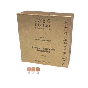 LABO INTERNATIONAL Srl Fondotinta Compatto Correttore SPF 30 62