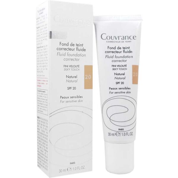 avene couvrance fondotinta correttore fluido naturale 2.0