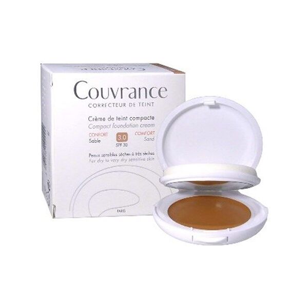 avene couvrance crema compatta colorata comfort sabbia 3.0