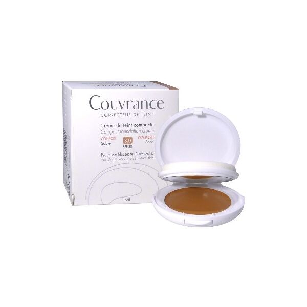 avene avène couvrance crema compatta colorata 03 sabbia spf 30 9,5 g