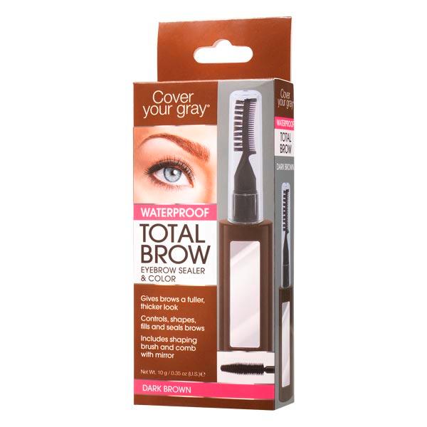 dynatron cover your gray total brow waterproof dunkelbraun marrone scuro