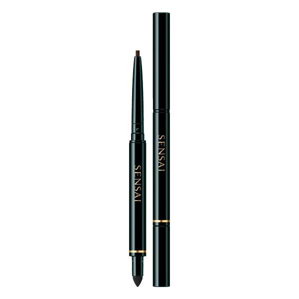 sensai colours lasting eyeliner pencil 02 deep brown, 0,1 g