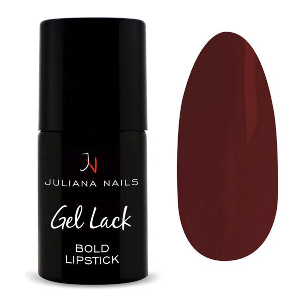 juliana nails gel lack bold lipstick, flasche 6 ml rossetto audace