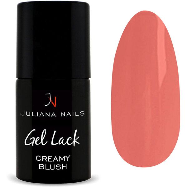 juliana nails gel lack nude creamy blush 6 ml blush cremoso