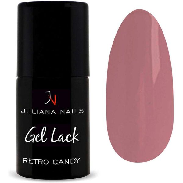 juliana nails gel lack nude retro candy 6 ml caramelle retrò