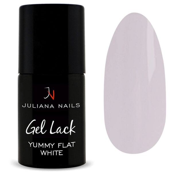 juliana nails gel lack nude yummy flat white 6 ml gustoso flat white