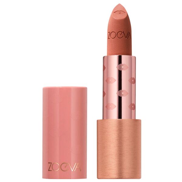 zoeva velvet love matte hyaluronic lipstick barbara, helles nude-braun 3,9 g marrone nudo chiaro