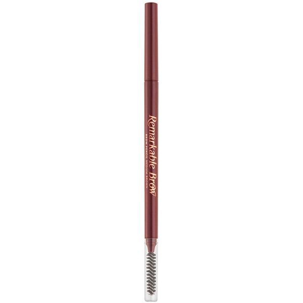 zoeva remarkable brow pencil medium brown natürliches mittelbraun mit neutralen untertönen 0,09 g marrone medio naturale con sfumature neutre