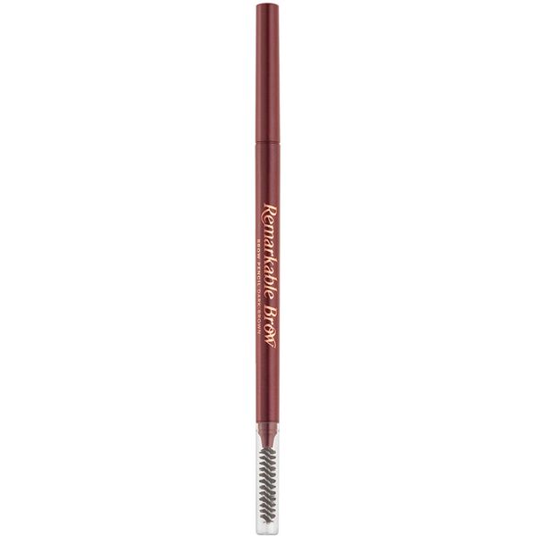 zoeva remarkable brow pencil dark brown sattes dunkelbraun mit neutralen untertönen 0,09 g ricco marrone scuro con sfumature neutre