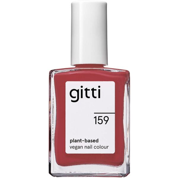 gitti no. 159 nail polish rust sienna red 15 ml