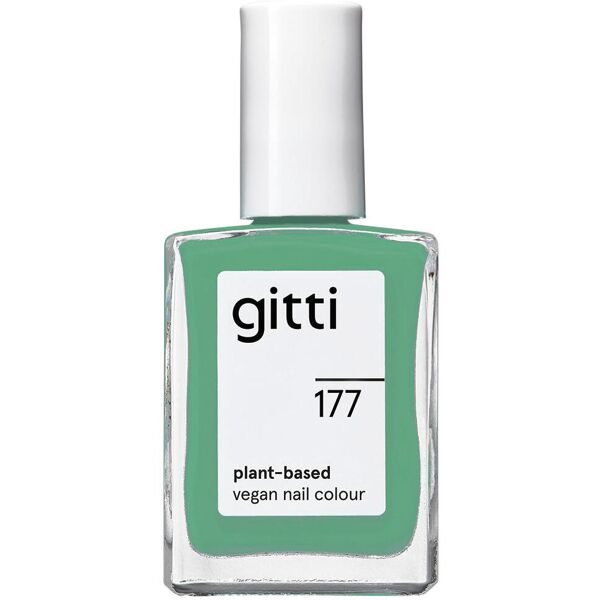 gitti no. 177 nail polish jade green 15 ml