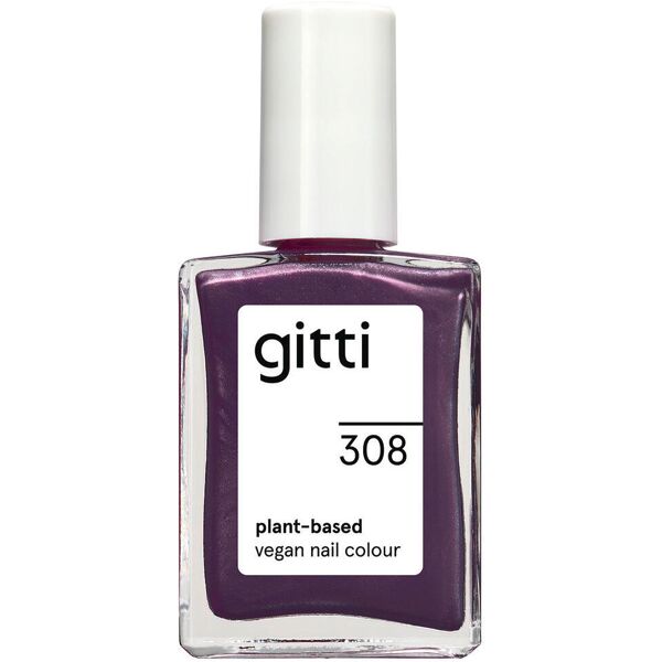 gitti no. 308 nail polish purple pearls 15 ml