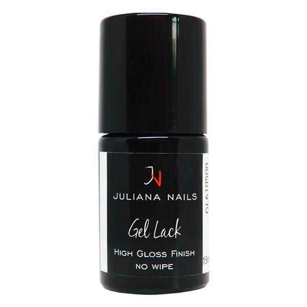 juliana nails gel lack high gloss finish no wipe clear 15 ml chiaro