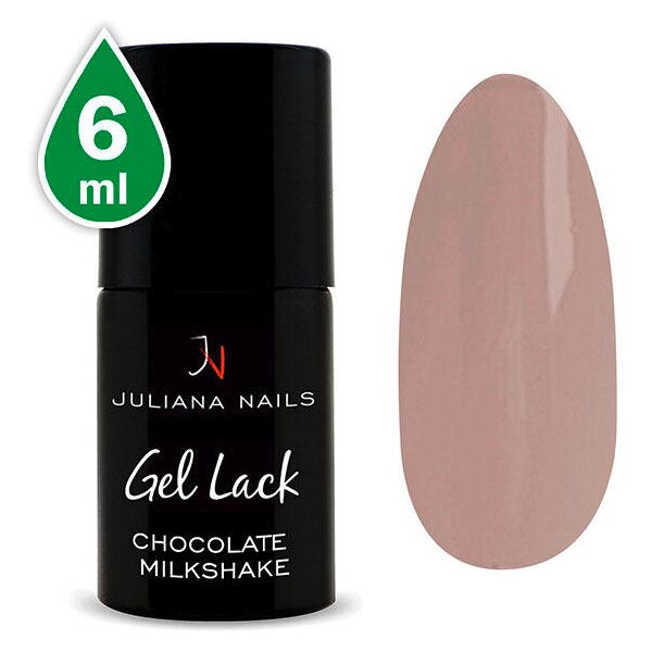 juliana nails gel lack nude frullato di cioccolato, bottiglia 6 ml frullato al cioccolato