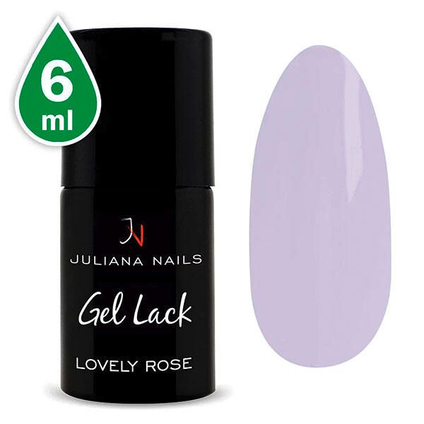 juliana nails gel lack lovely rose, flasche 6 ml bella rosa