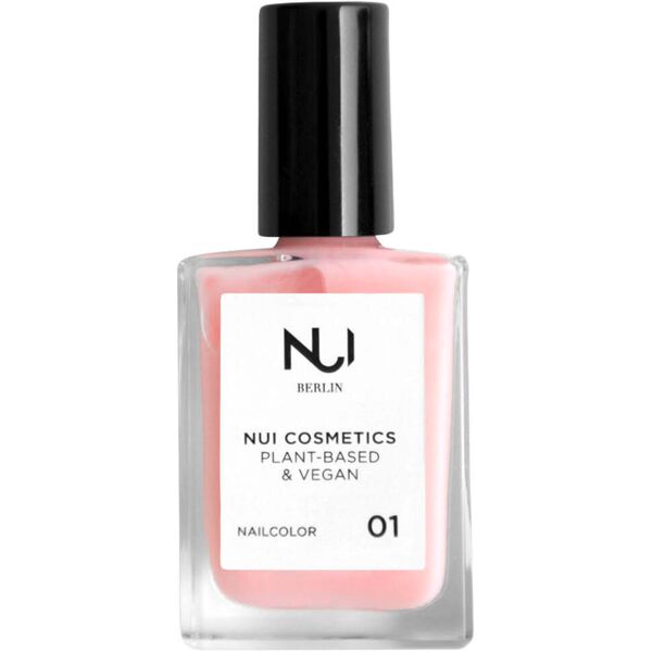 nui cosmetics natural nailcolor 01 rosé/nude 14 ml