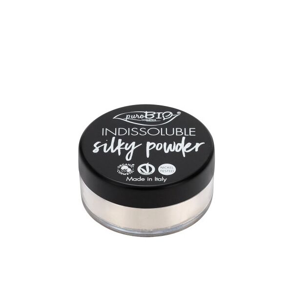 purobio indissolubile silky powder 01 8 gr cipria in polvere