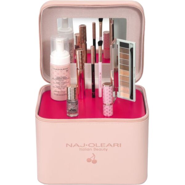 naj-oleari beauty box make-up large beauty case con prodotti must-have