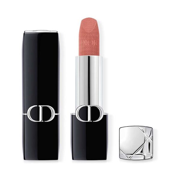 christian dior rouge dior velvet rechargeable 400 nude line finish velvet