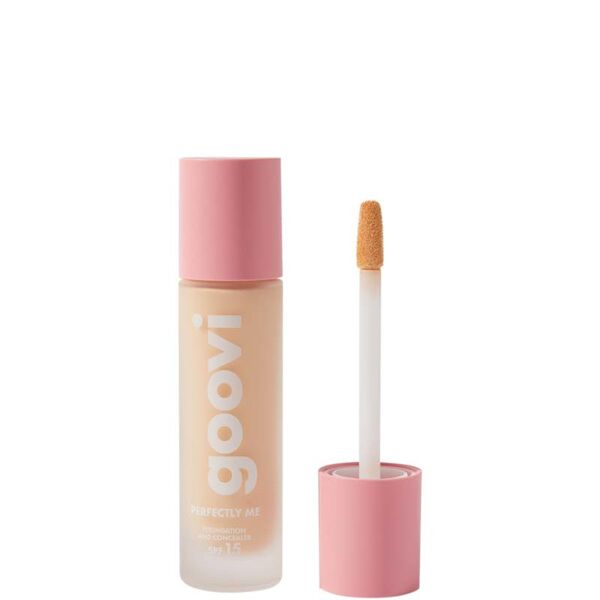 goovi goovi foundation and concealer spf 15 - perfectly me n. 19 cocoa deep - cool