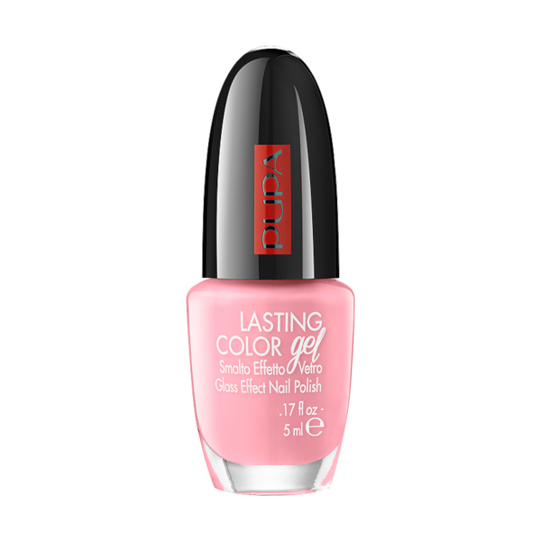 pupa lasting color gel -  smalto effetto vetro per unghie glossate volumizzate 3d n. 031 chic boudoir