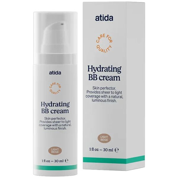 atida hydrating bb cream light beige crema colorata chiara 30 ml