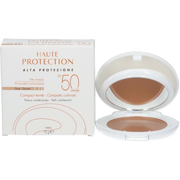 avene avène solare compatto colore dorato spf 50 protezione viso 10 g